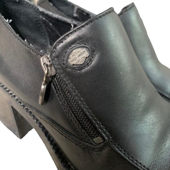 Harley Davidson Women's Black and Silver Clogs - Picture 3 of 3